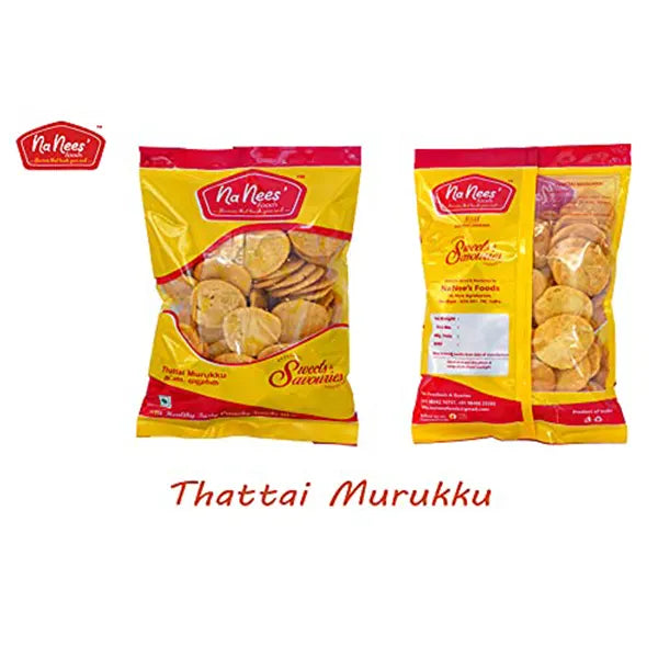 NaNees Foods Thattai Murukku Thattai Nippattu Chekkalu